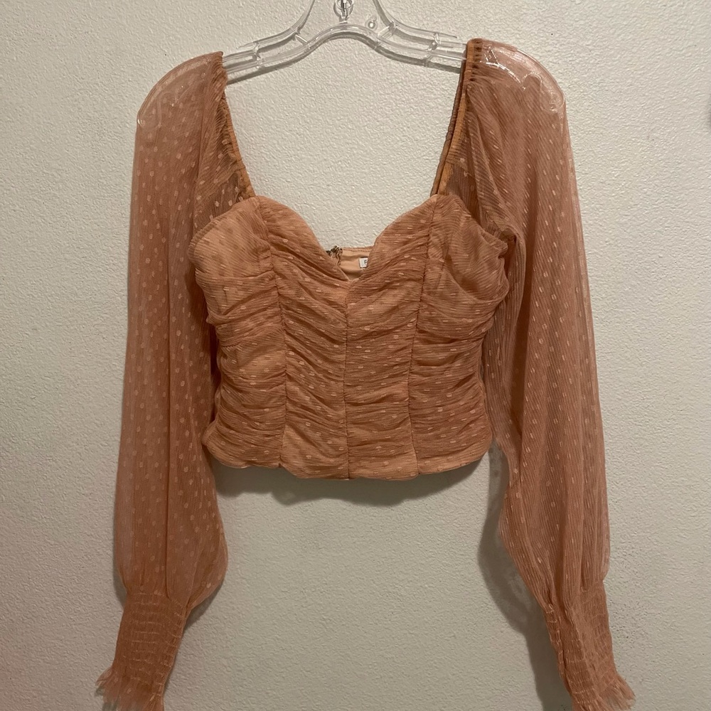 Keeping It Cute Top - Nude - M 🤎